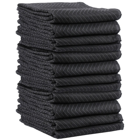 Us Cargo Control Moving Blankets- Performance Mover 12-Pack, 75-80 lbs./dozen MBPERFORMANCE75-12PK